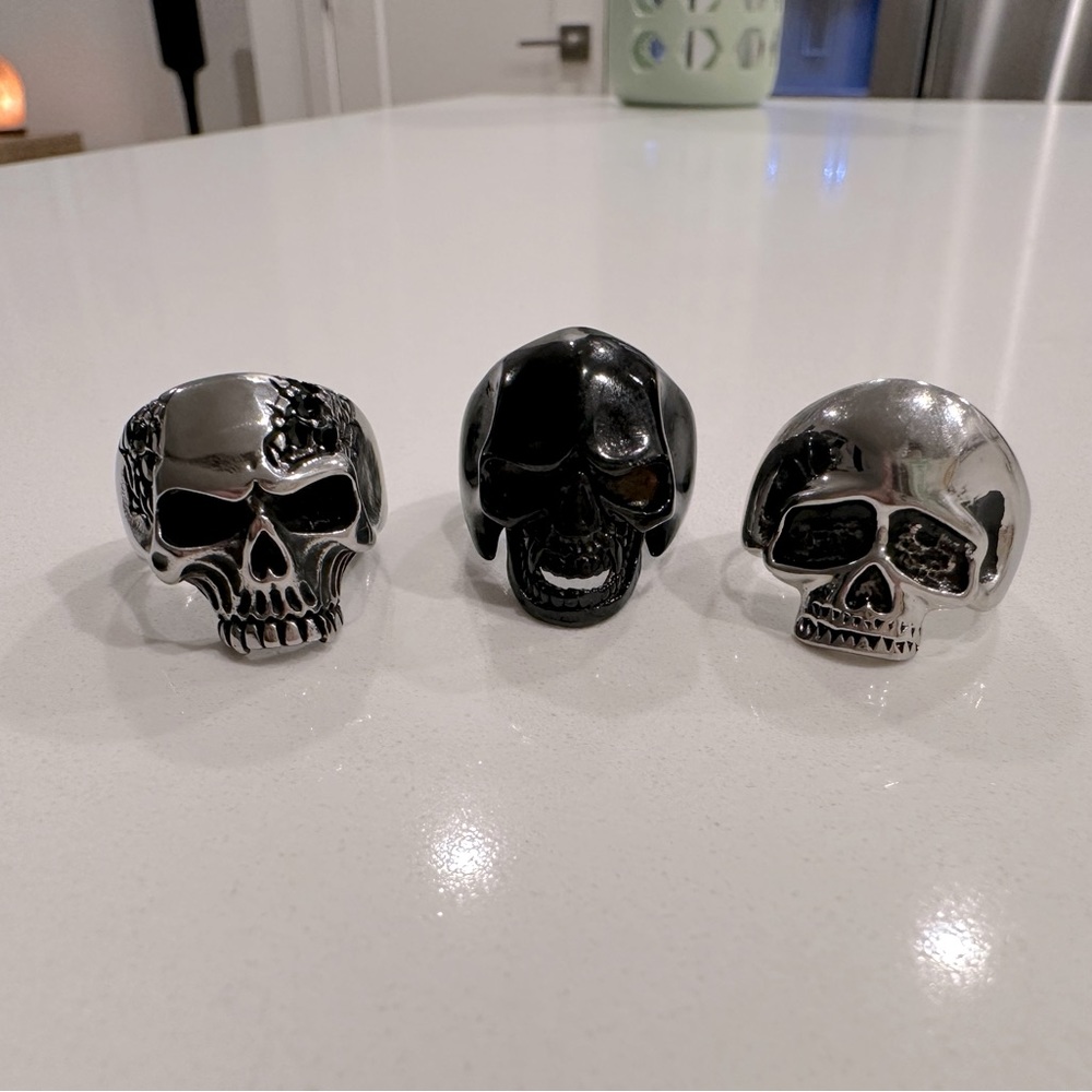 Skull Ring Lot